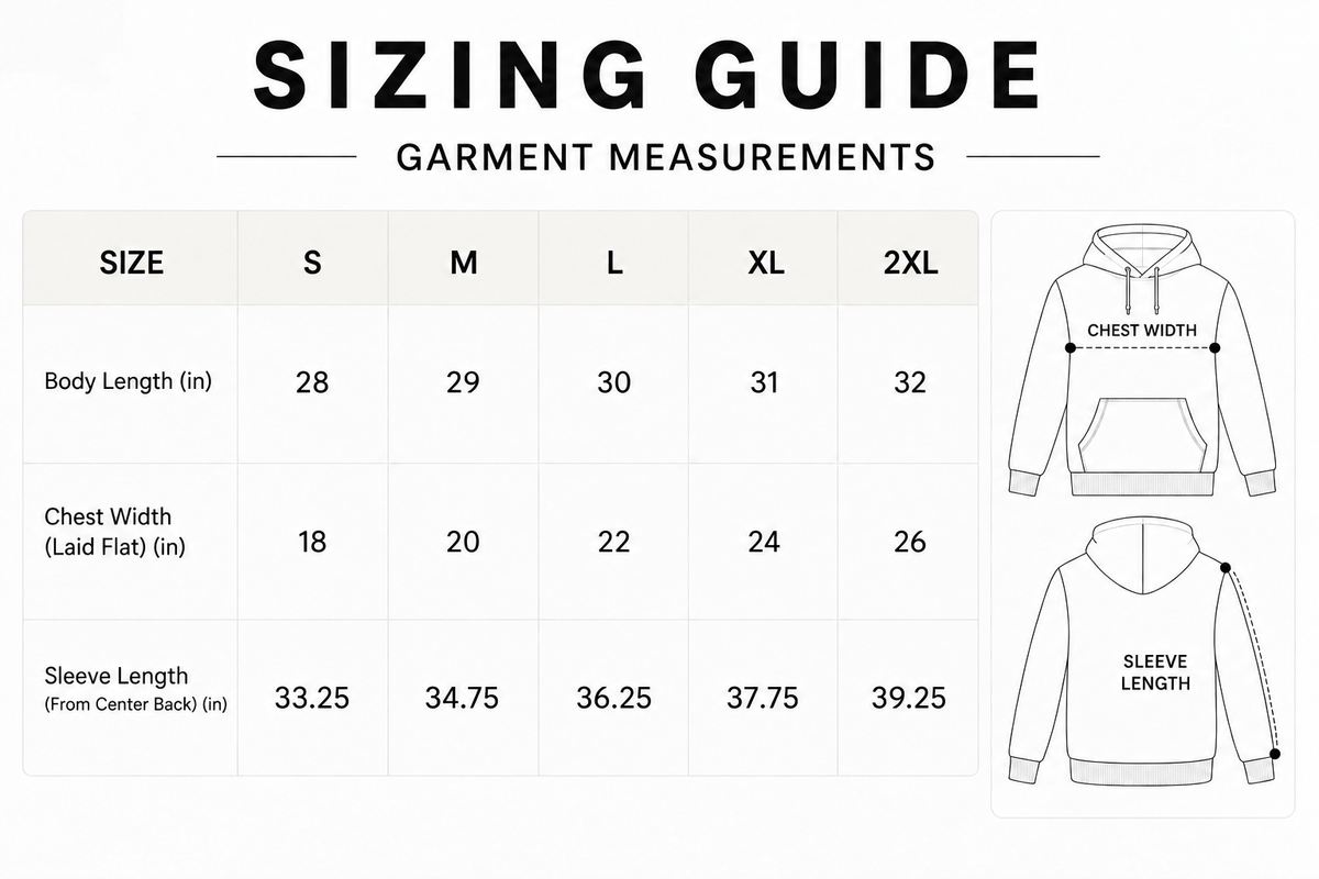 Size Chart 1