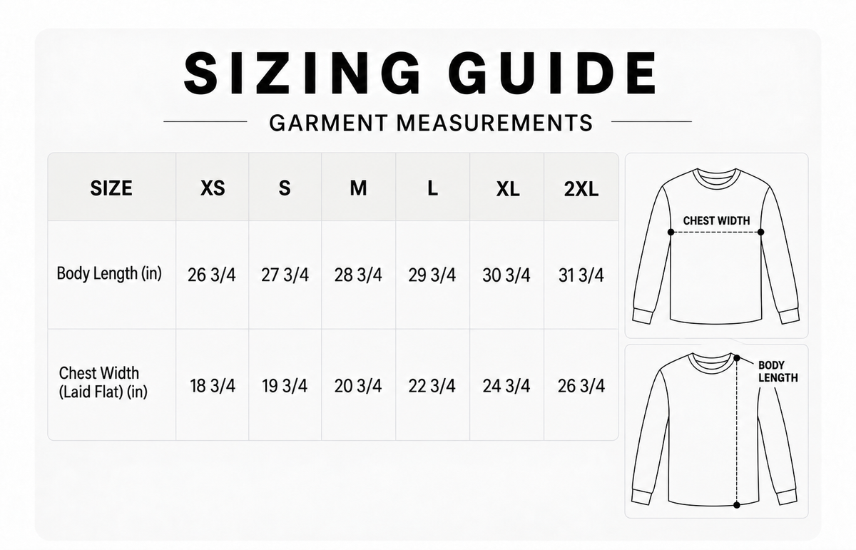 Size Chart 1