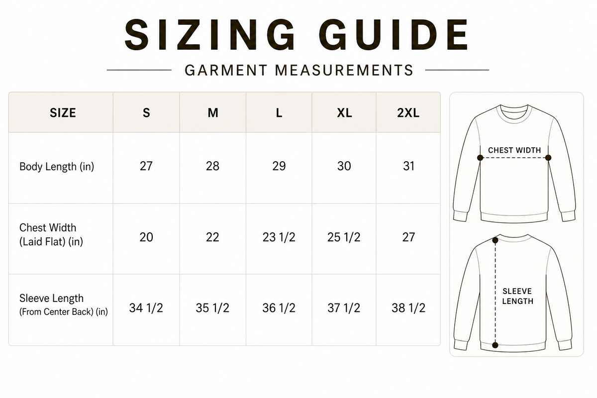 Size Chart 1