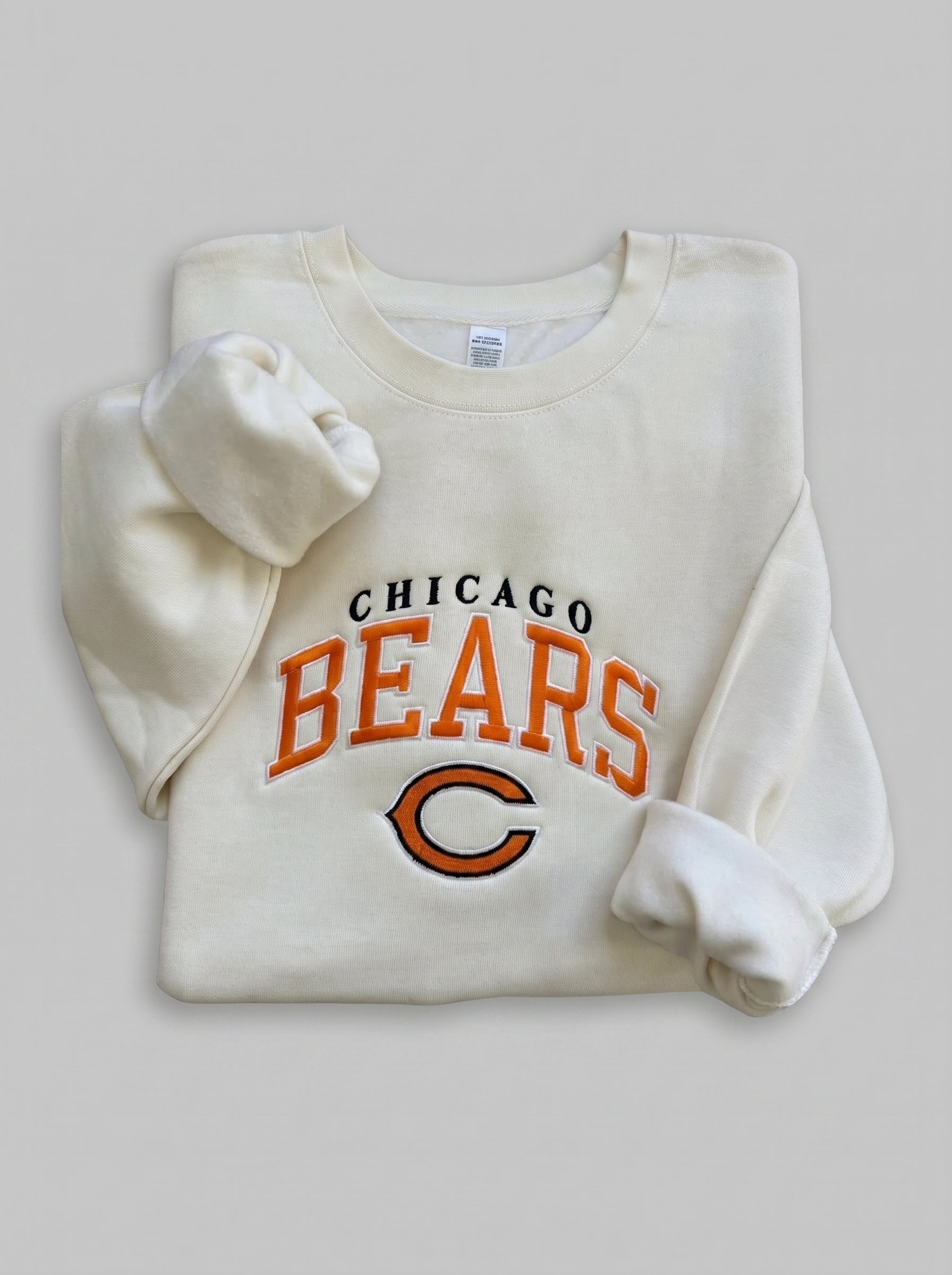 Chicago Bears Embroidered Crewneck Sweatshirt
